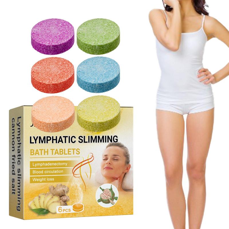 Best of Shower Tablets 6Pcs Lymphatic Aromatherapy Shower Steamers Colorful Bath Slimming Bombs Foot Bath Tablets With Oils Relaxation Reviews & Tips