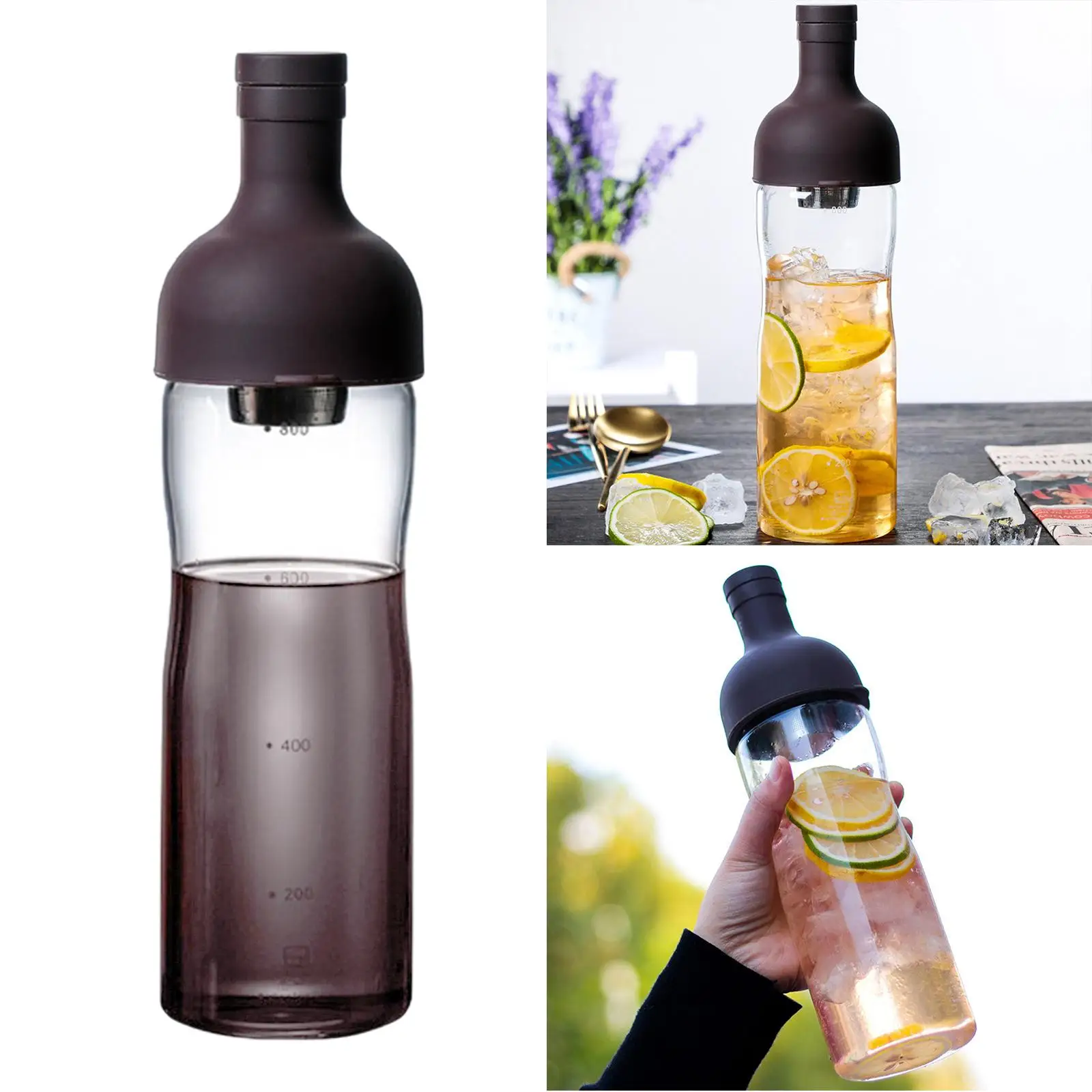 800Ml Cold Brew Iced Coffee Maker Coffee Pot Coffee Kettle Ice Drip Maker Glass Pots Kitchen Tools