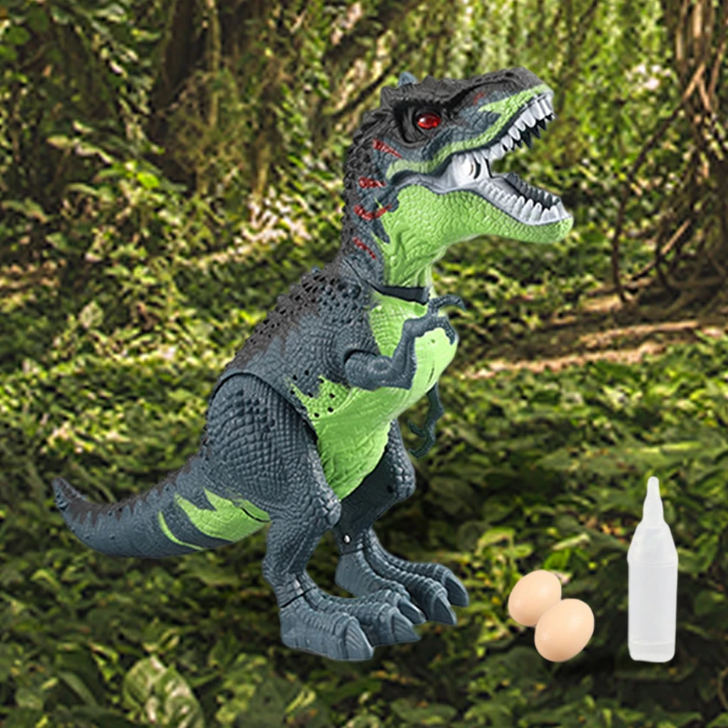 Electronic Walking Dinosaur Egg Laying Educational Supplies for Boy Toddlers