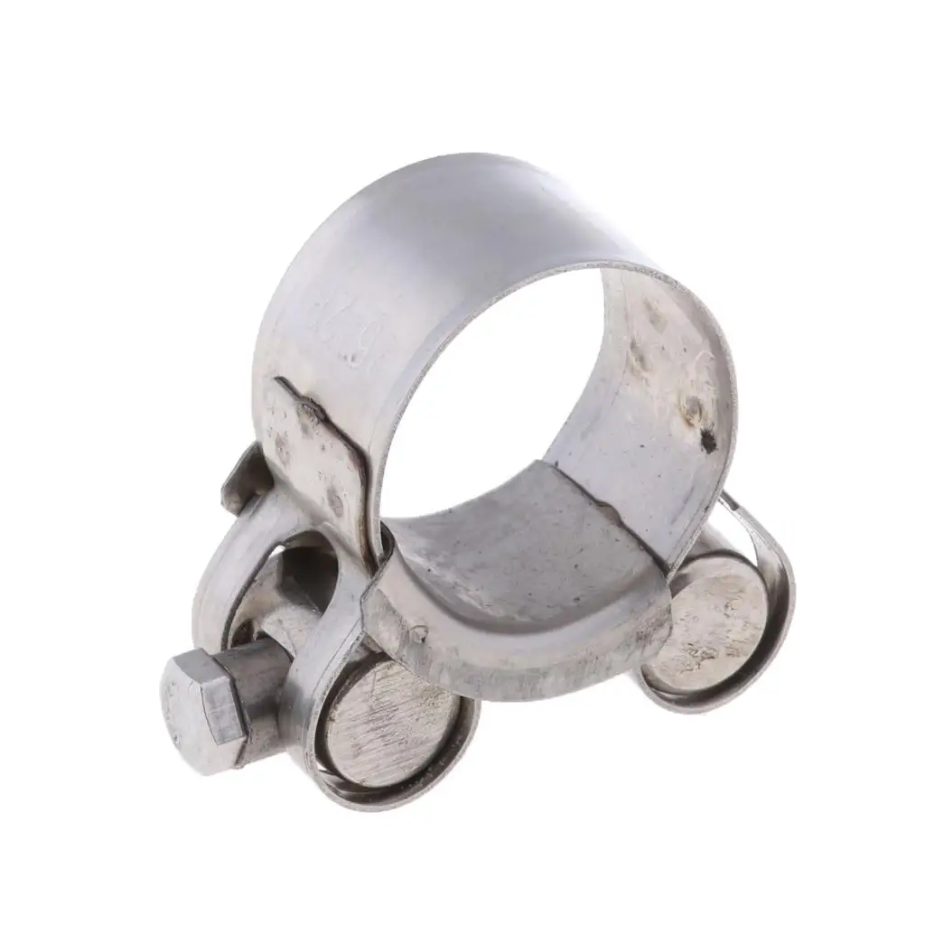 Stainless Steel Motorcycle Exhaust Pipe   Clamp (26-28mm)