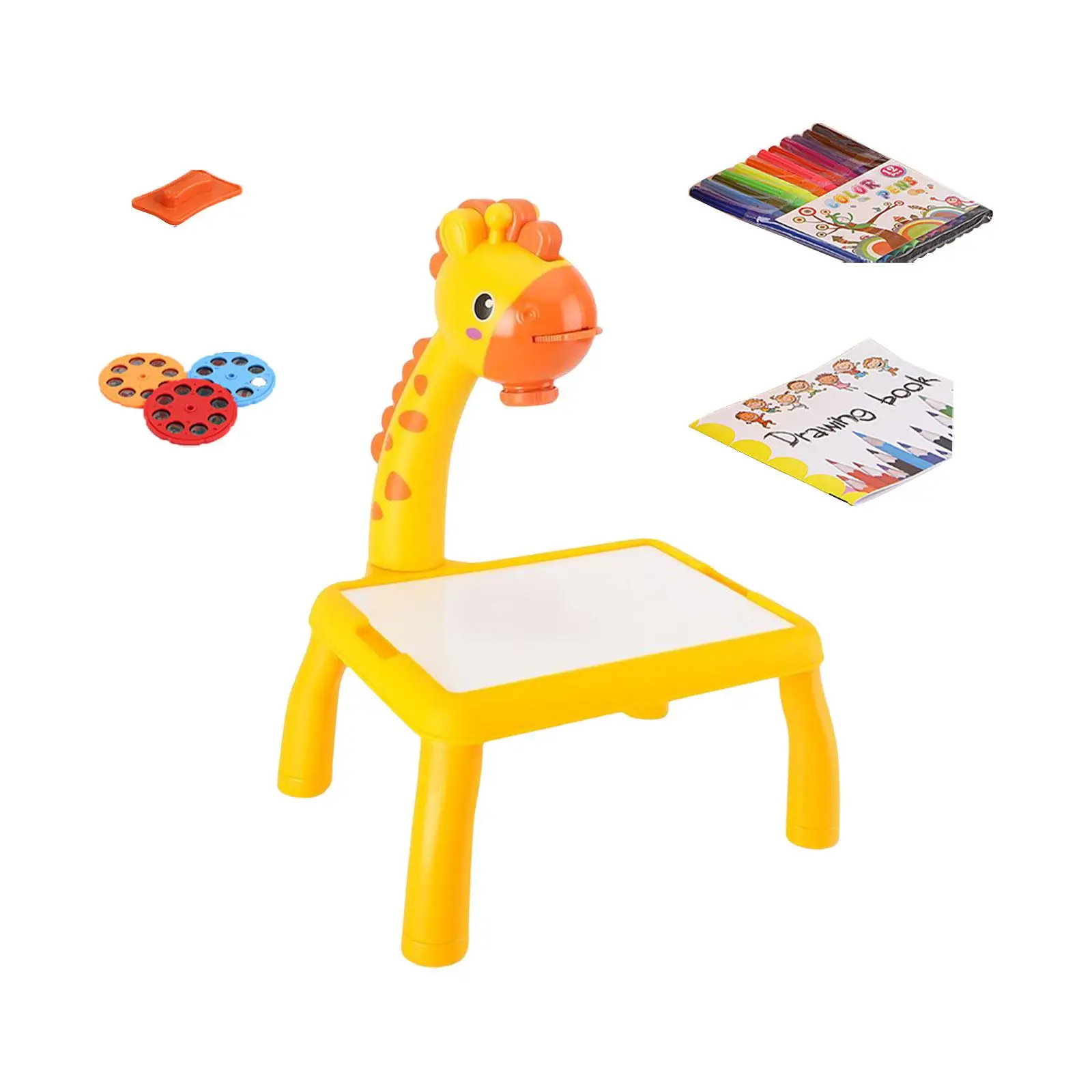 Painting Drawing Table Learning Projection Painting Table Preschool Learning Toys for Holiday Gifts