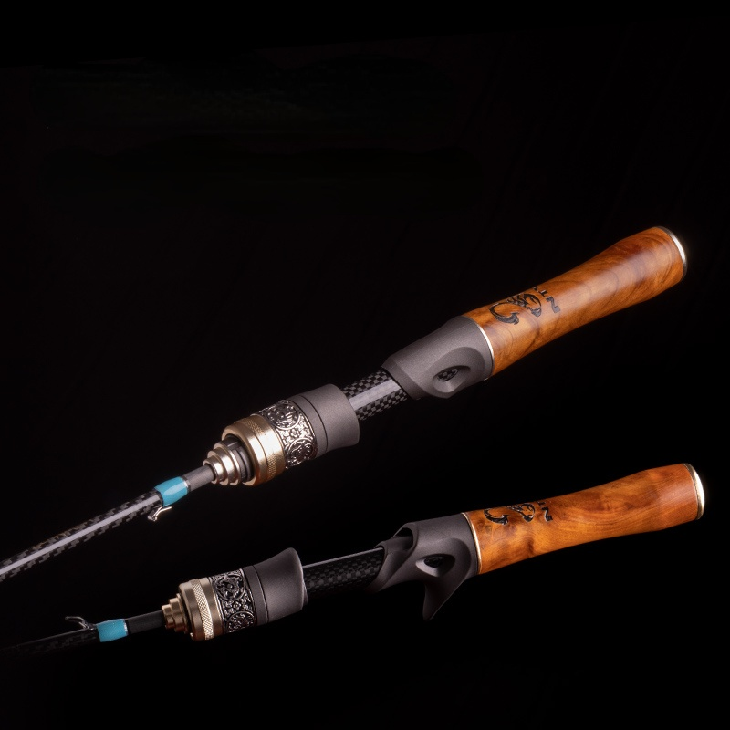 Title 4, Ultra-Light Fishing Rod Carbon Fiber Spinning/C...