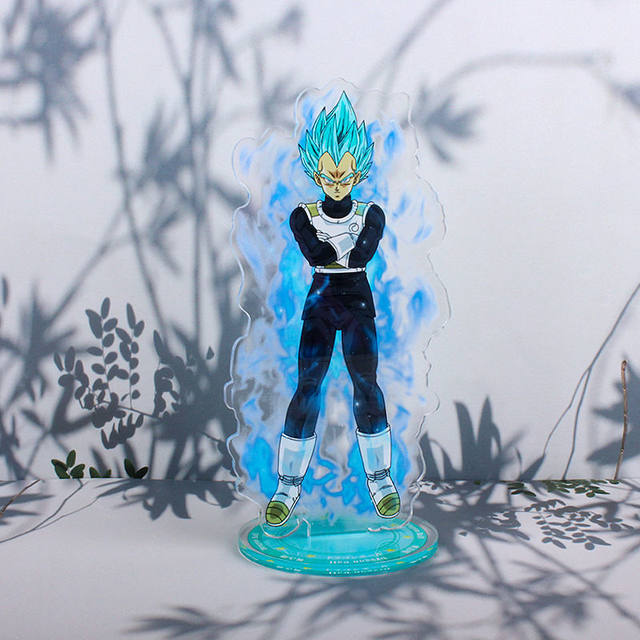 Acrylic Goku Vegeta Dragon Ball Super/Z/GT Refrigerator Magnet Cartoon  Animation Peripheral Super Sayajins Magnet Home Gift