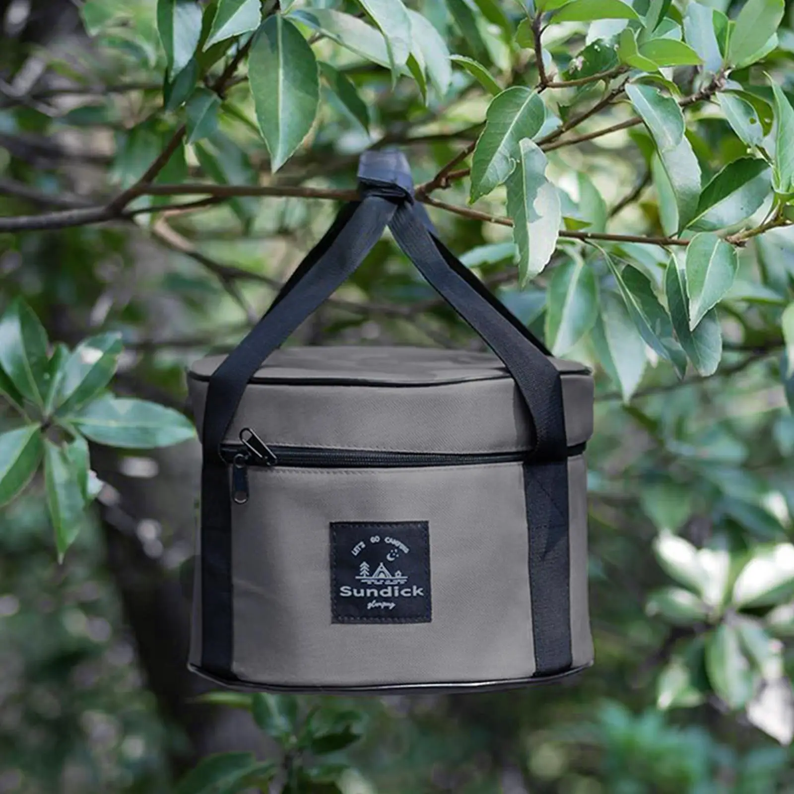 Large Capacity Outdoor Camping Bag Picnic Bag Portable Tableware Organizer Food