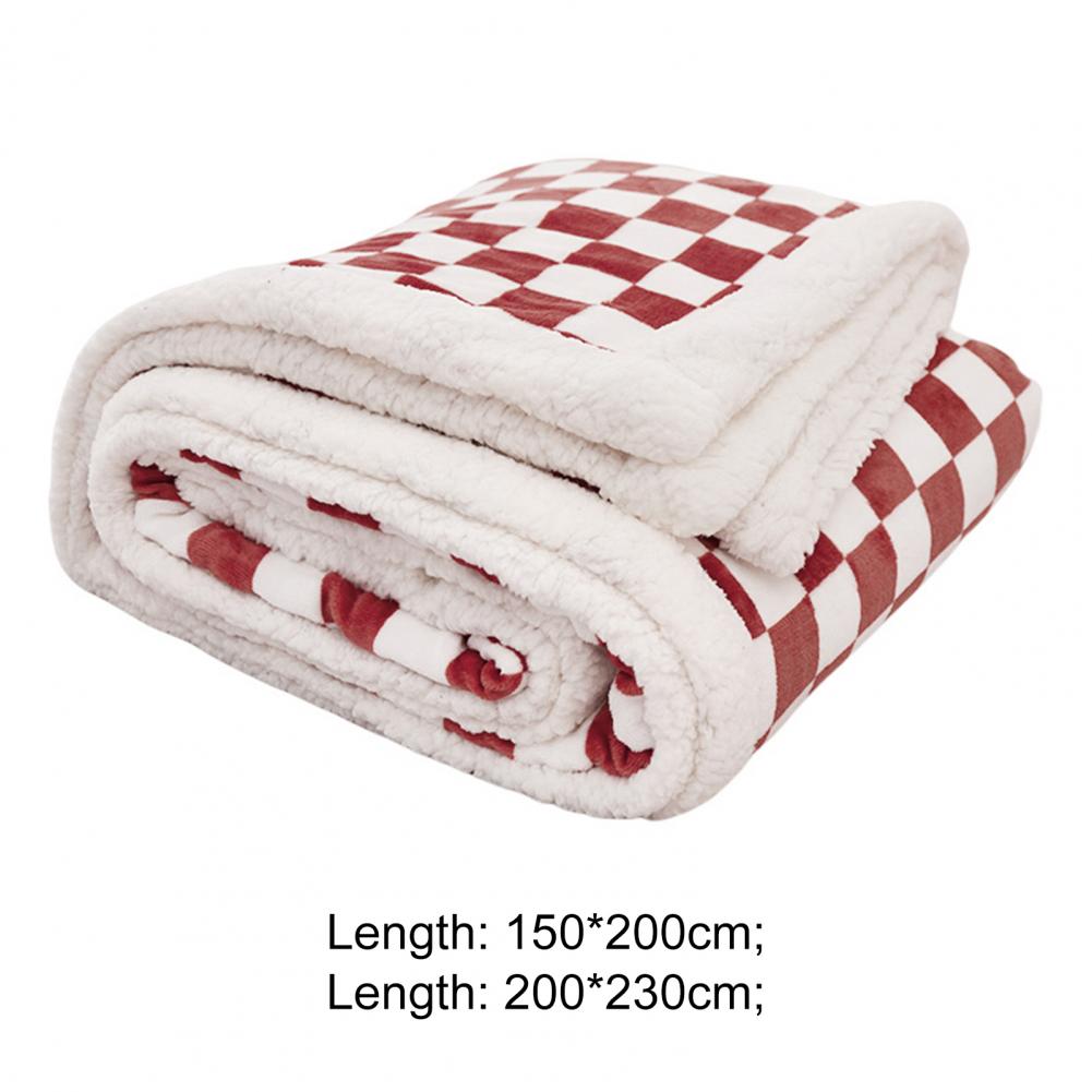 Title 1, Winter Wool Blanket Thick Fleece Bed Blankets W...