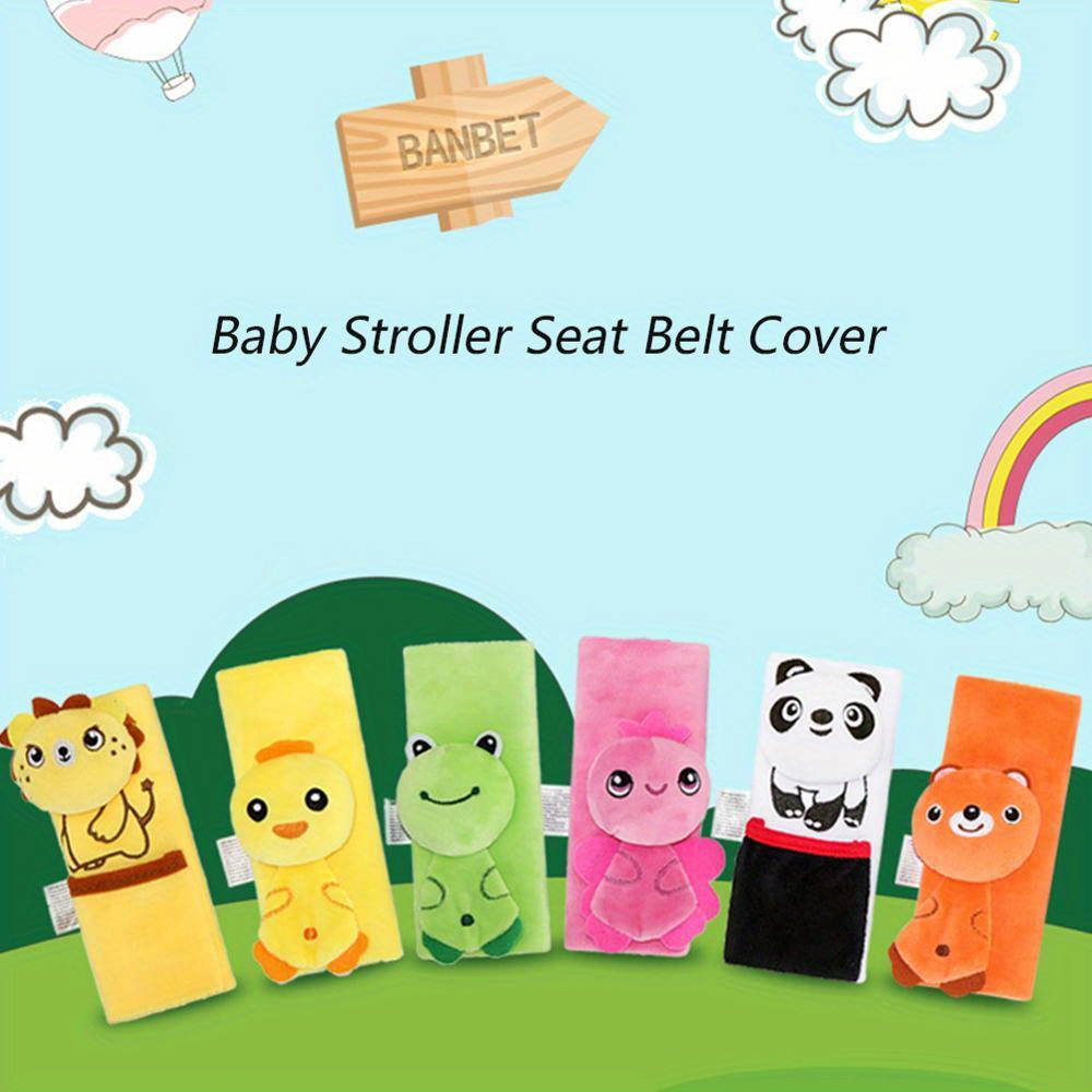 Description Picture 5 of itemBaby Car Seat Straps Cover Shoulder Pads for Baby, Baby Car Seat Belt Pads Seat Belt Covers for All Car Seats/Pushchair/Stroller