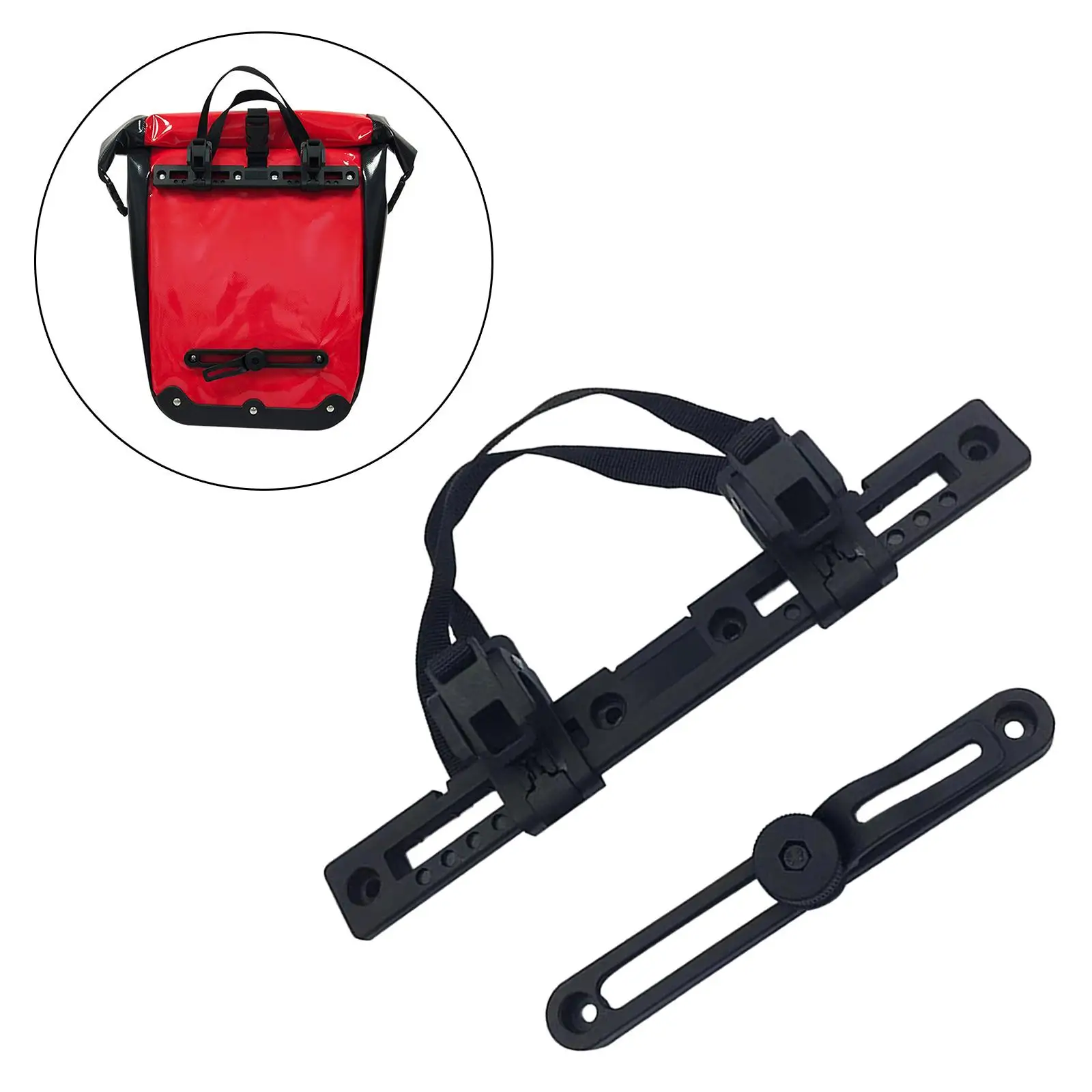 PVC Bike Bag Buckle Cycling Bike Bag Side Release Buckle Convenient for Bicycle Bags