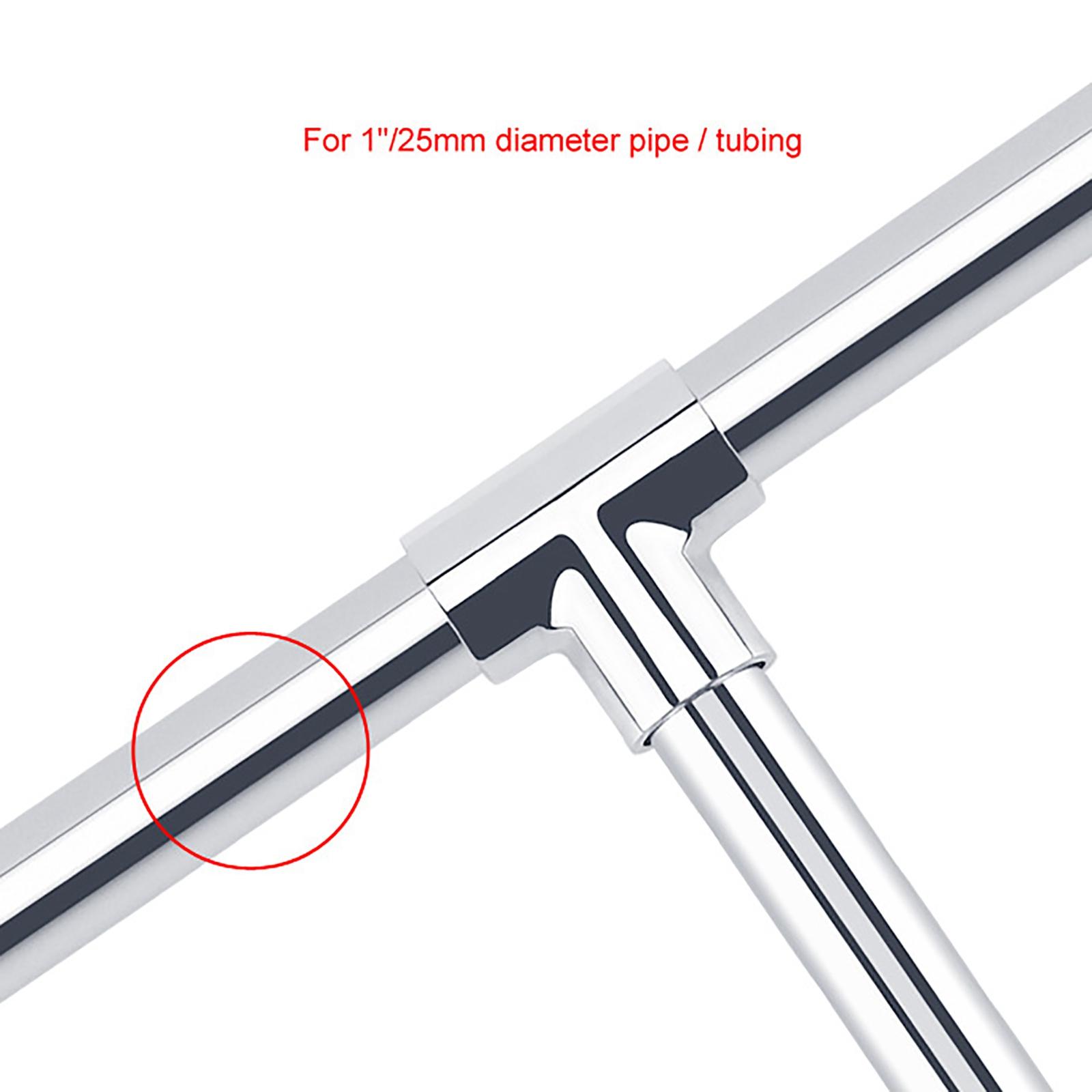 90 Degree 3 Way Boat Pipe Connector   for 1