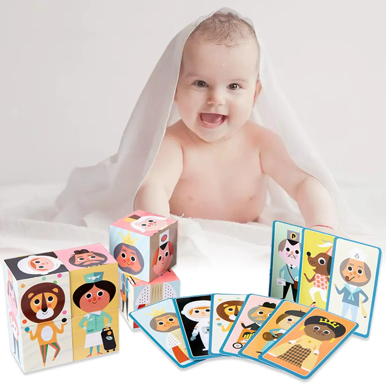 Montessori Toys Logical Thinking Fine  Games for Travel Children