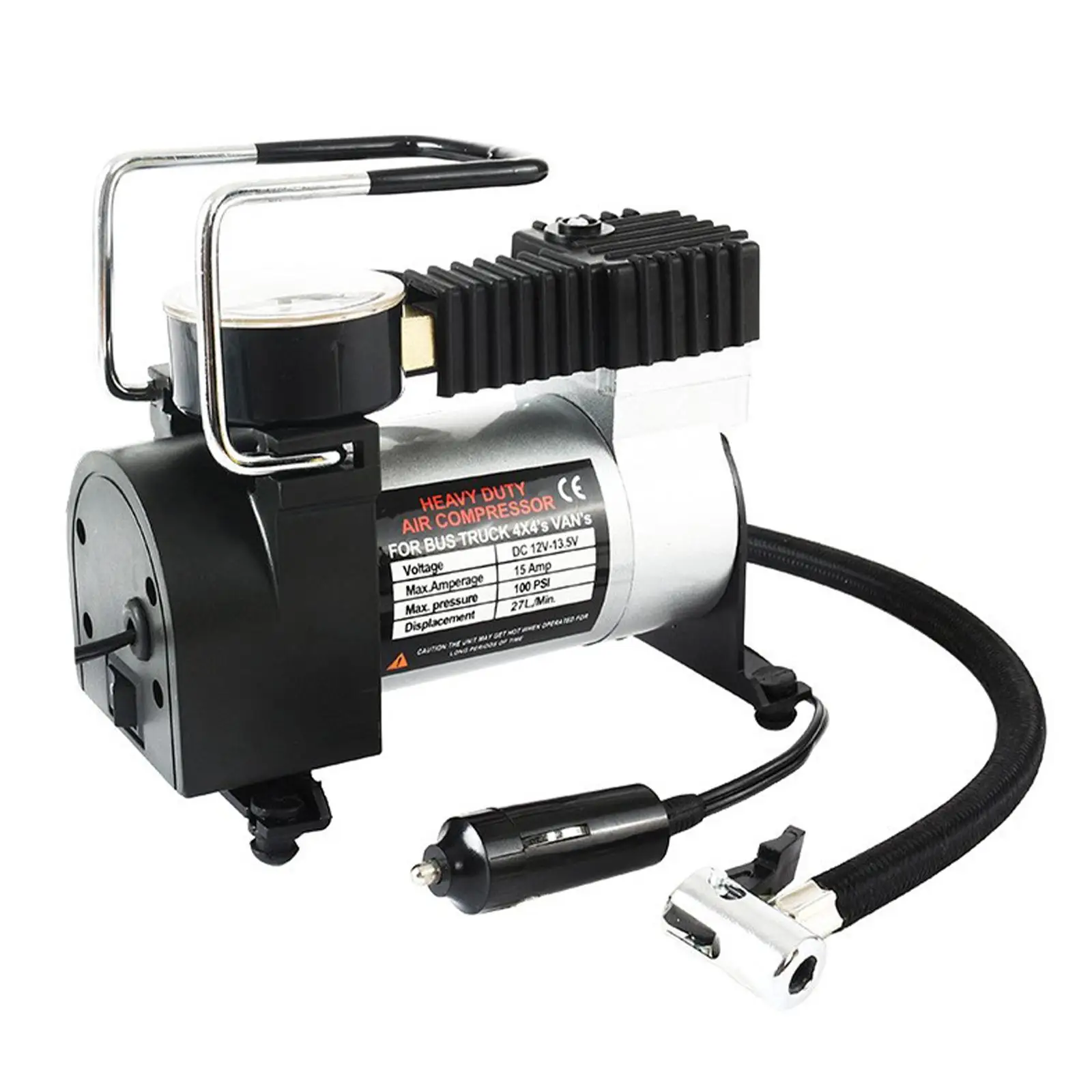 Heavy Duty 300PSI / 12V Air Compressor High Speed for Car Tyre Inflator Pump