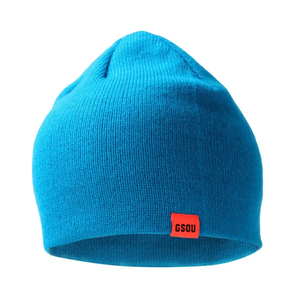 Warm Winter Knitted Hat Cap Solid Color Beanie Skull Hat Unisex for Outdoor Sports Cycling Camping Running Hiking