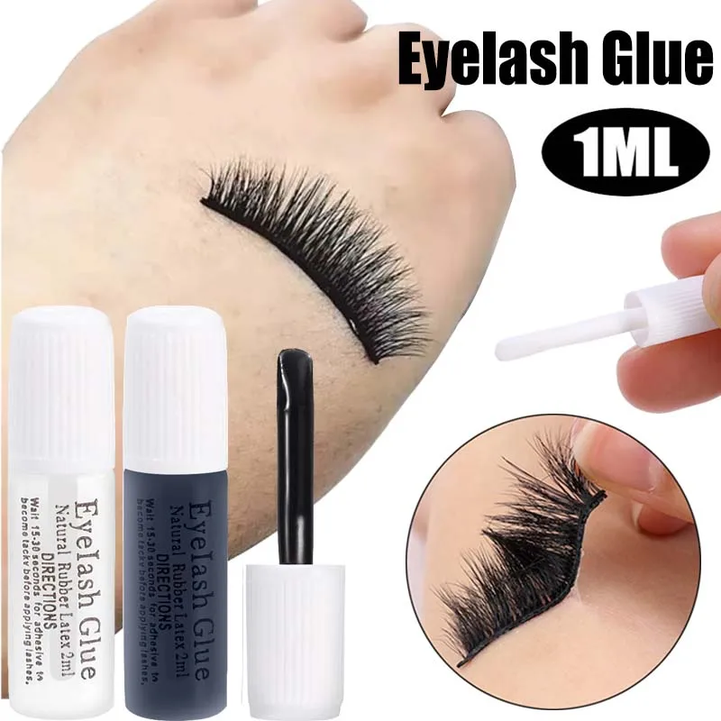 Best of 1 / 3PCS Transparent Black Eyelash Glue Waterproof Quick Drying Lasting False Eyelash Glue For Lash Extension Cosmetic Makeup Tool Reviews & Tips