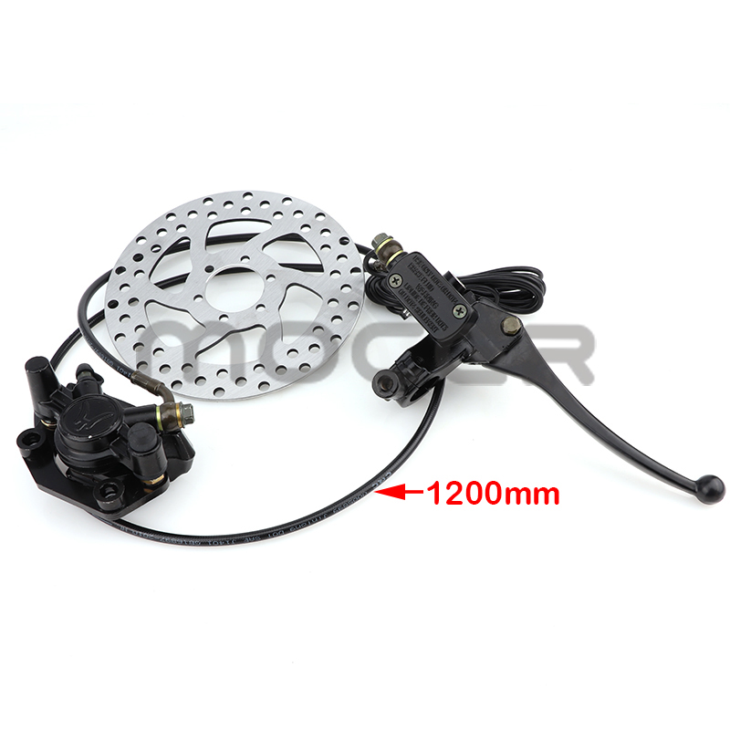 Citycoco Electric Bicycle Electric Scooter Front and Rear Brake Assembly Brake Handle disc Brake Applicable For Harley China