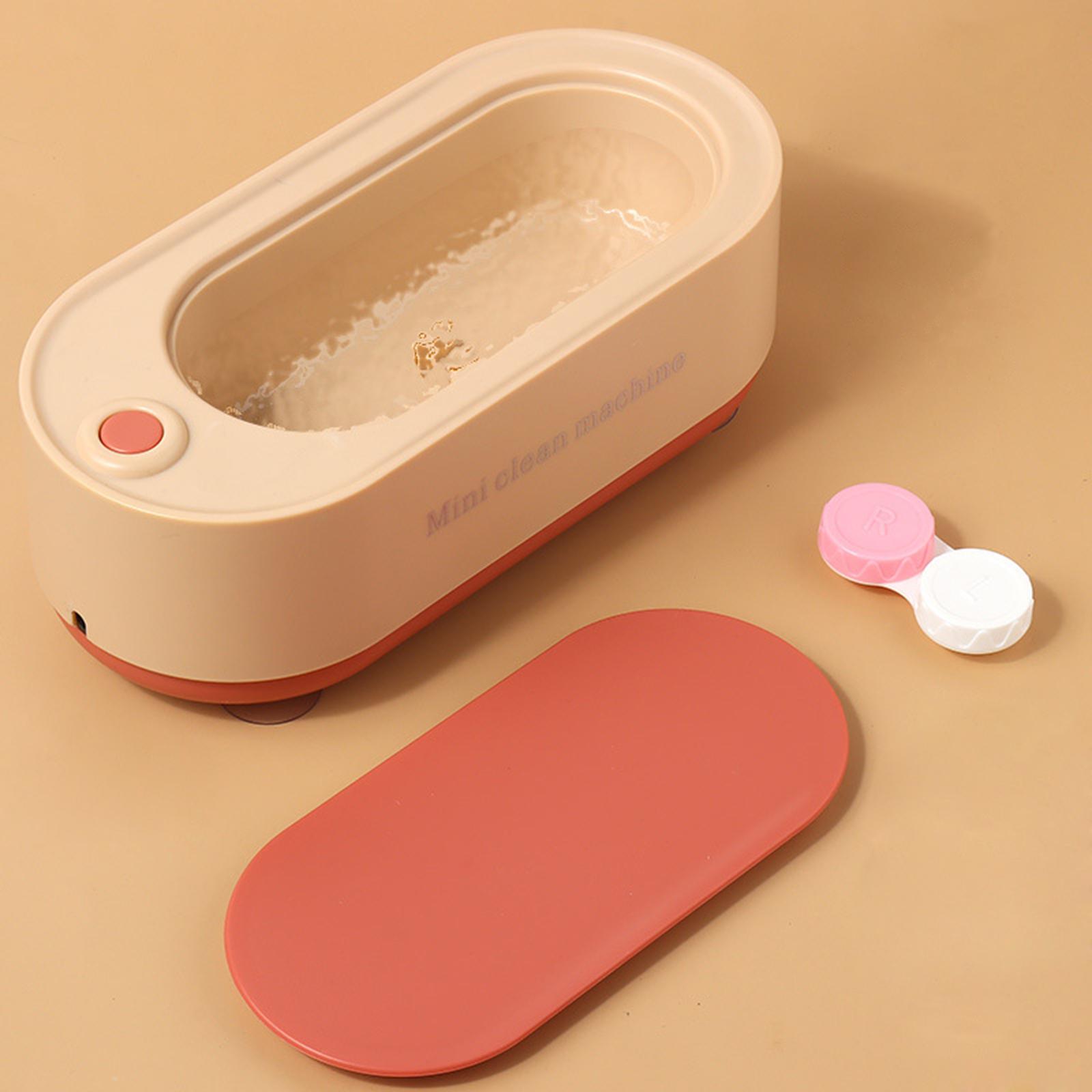 Ultrasonic Cleaner Home High Efficient Deep Cleaning Glasses Cleaning Machine for Coins Razors Rings Necklace Glasses Dentures