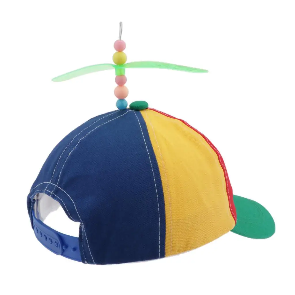 2xMen`s Adult Multicolor , Color BaseballHat , Canvas Propeller Bamboo Dragonfly Hat