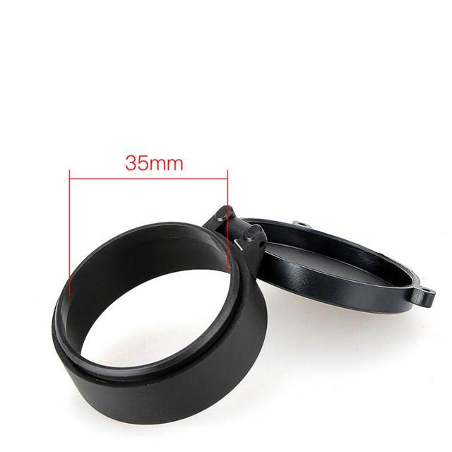 Couvercle D'objectif Rabattable Pour Lunette De Visée – Diamètre 28 à 69 Mm, Protection Poussière