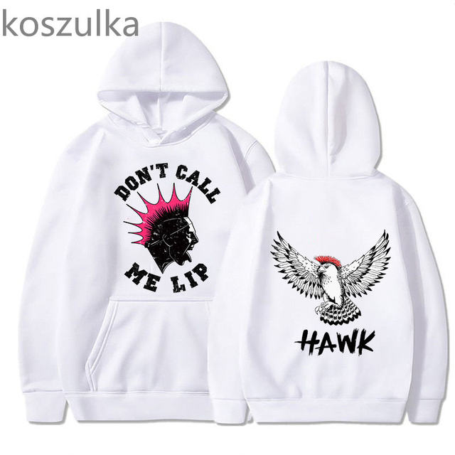 Cobra Kai Merch Hoodies Winter Streetwear Men Women Hawk Don t Call Me Lip Letter Hoodie Sweatshirt Long sleeve Hooded Clothes