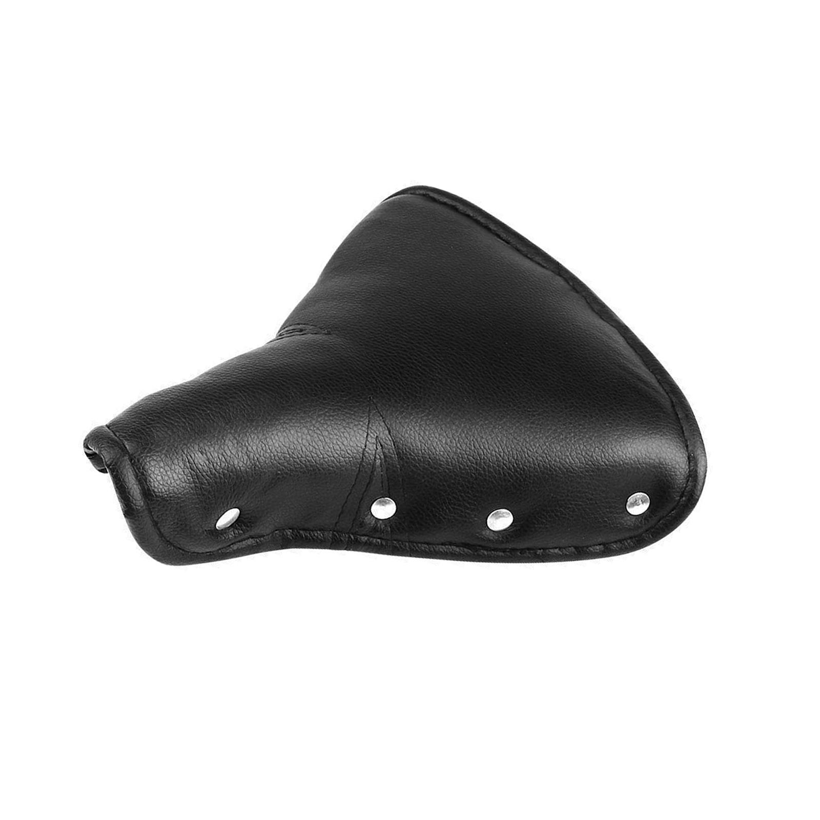 Bike Saddle Bicycle Saddle Women PU Leather Shock Absorption Spring Bike Seat Cushion for Mountain Bikes Accessories