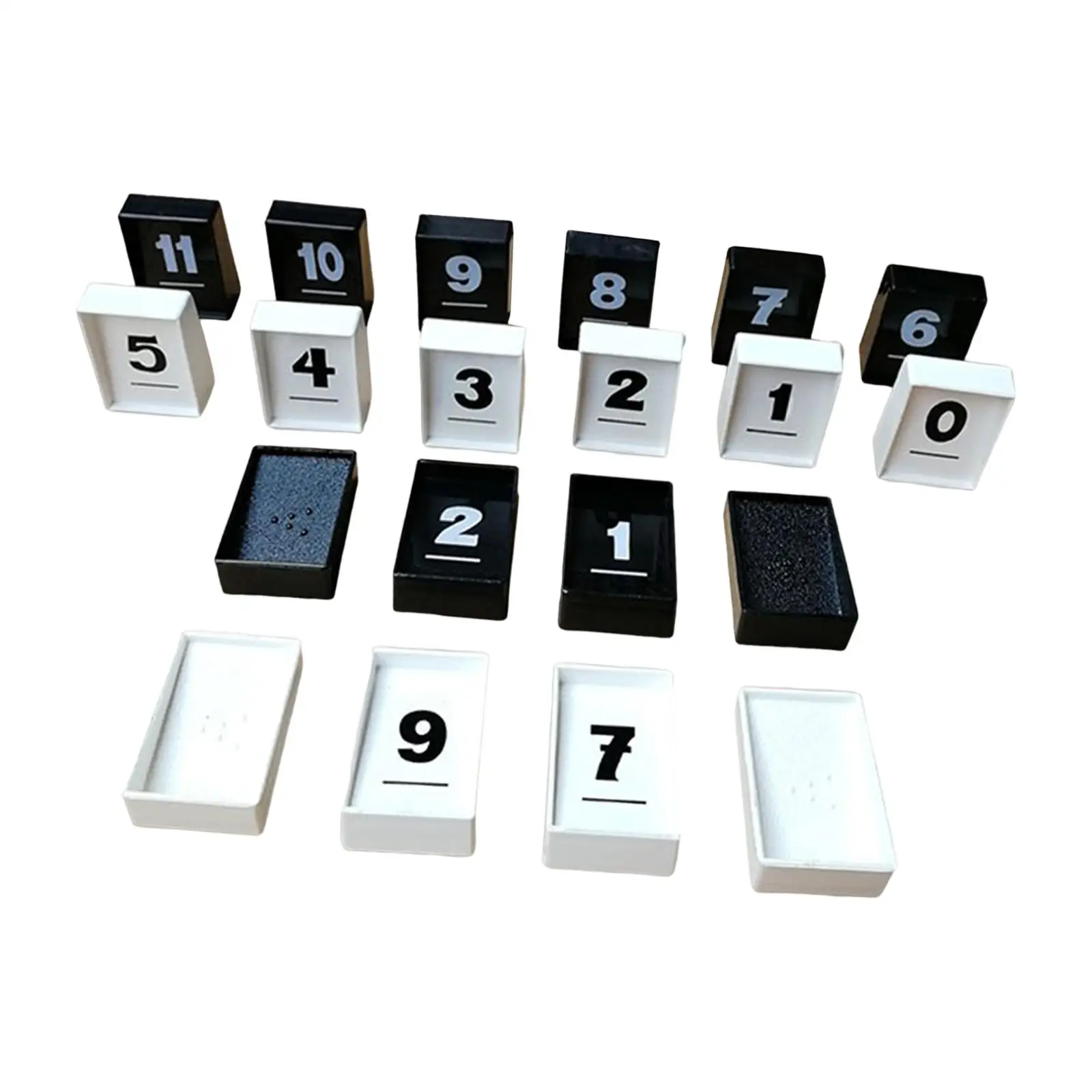 Traditional Number Board Game Mahjong Game Password Game for 2-4 Player