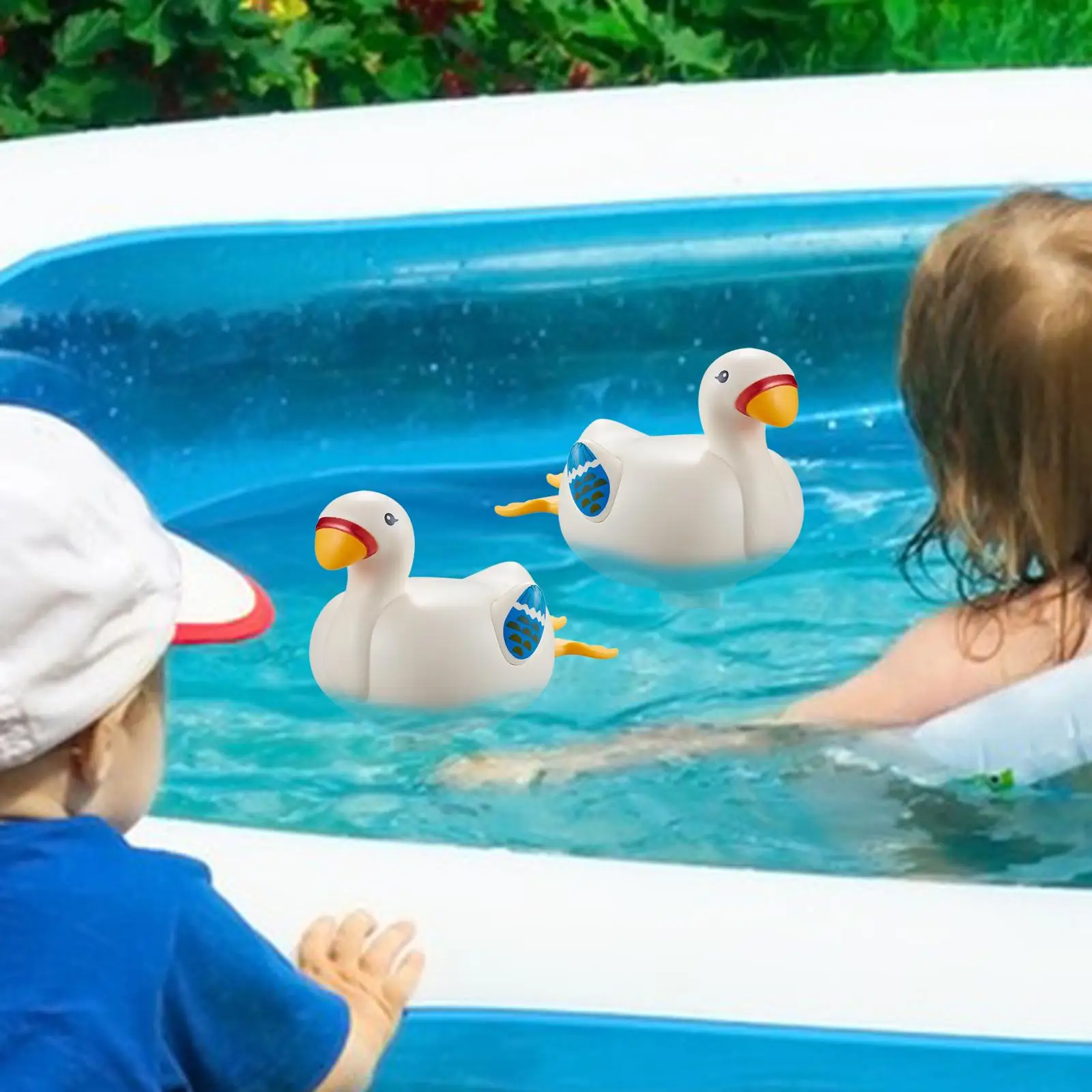 Fun Swan Bath Toys pool Time Outdoor Activities Toy Water Spraying bath Animal Bath Toy for Swimming