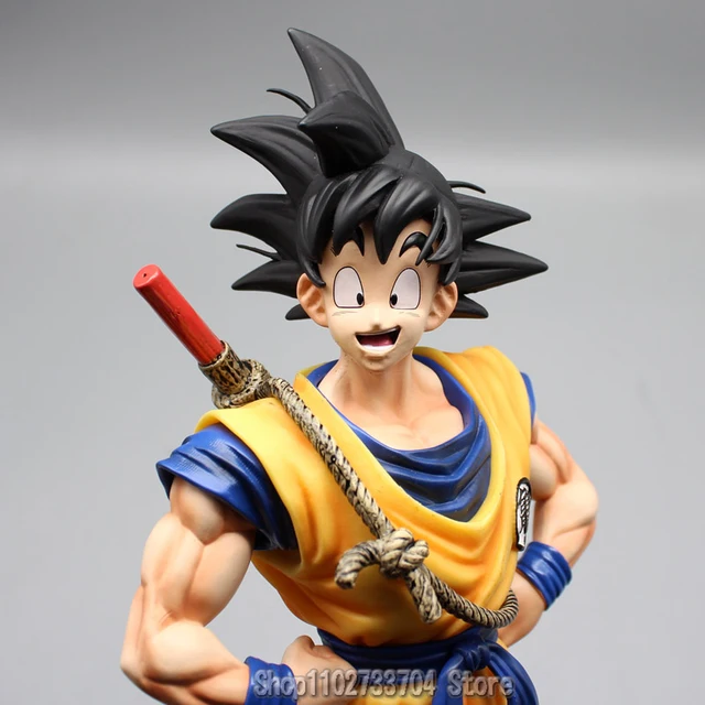 32cm Dragon Ball Figures GK SSJ3 Goku Action Figures Saiyan Super 