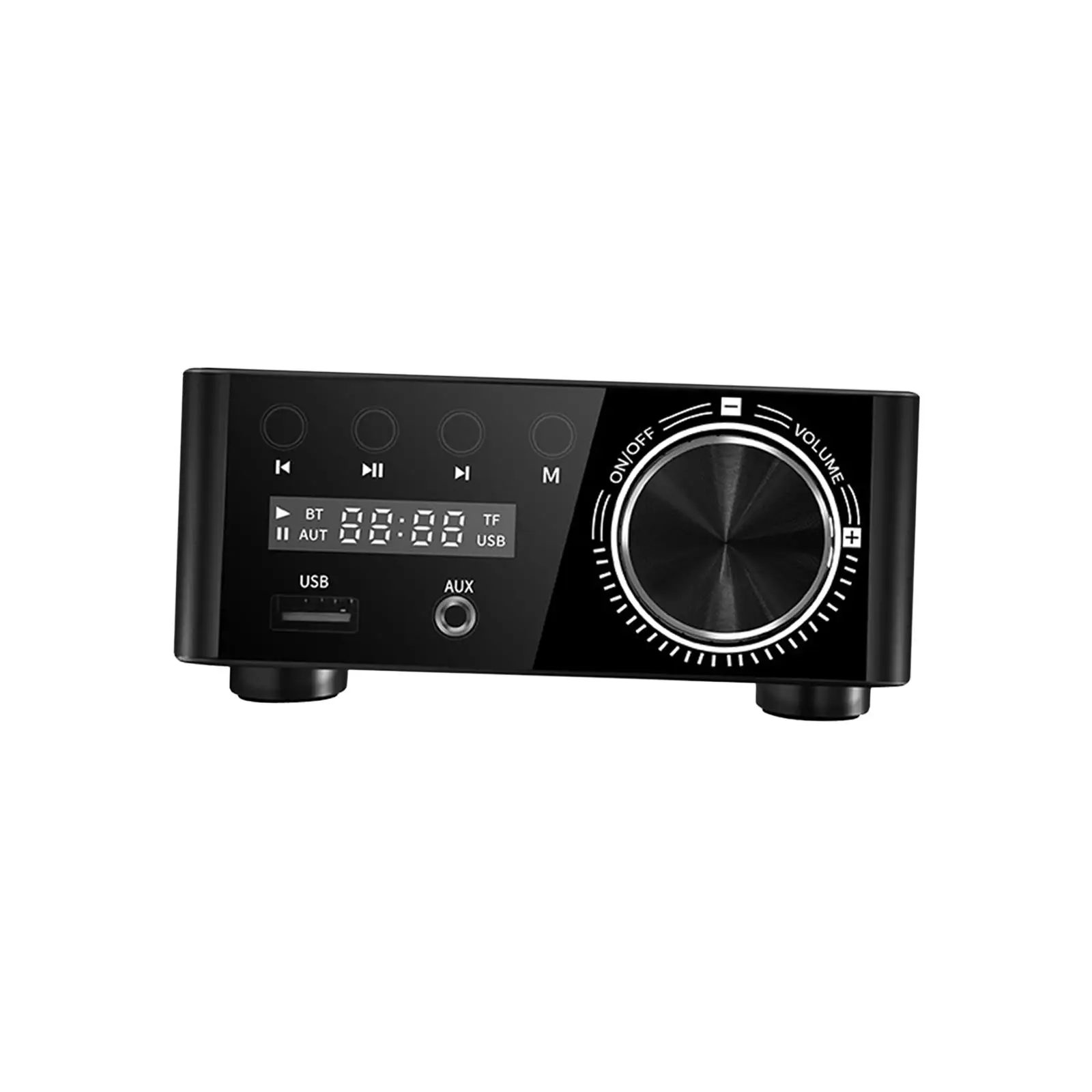 Power Amplifier MP3 HiFi Stereo Amp Speaker Receiver 2.0 Channel 50W+50W US