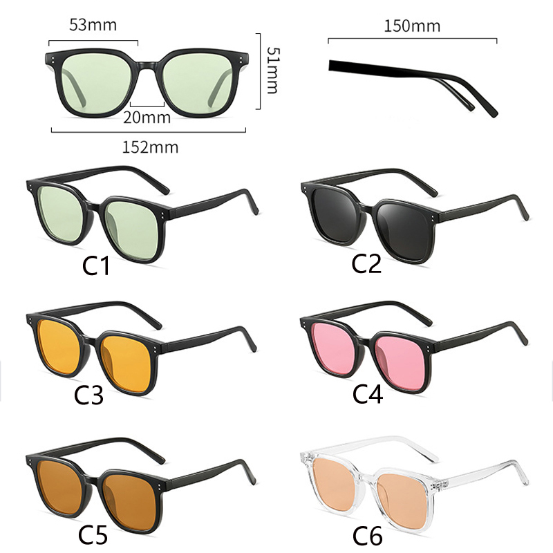 Fashion Sunglasses Women Men Square Vintage Sun Glasses Brand Designer Luxury Outdoor Travel Shades Goggle UV400 Oculos De Sol