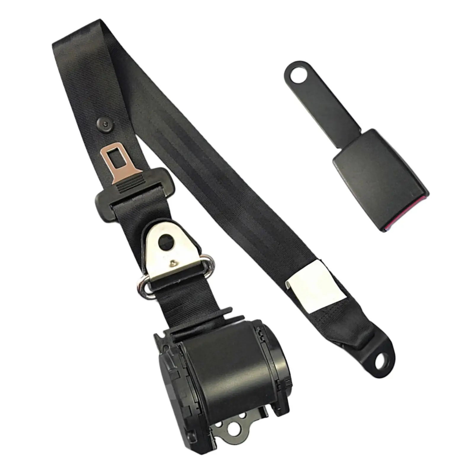 Universal 3 Point Car Seat Belt Adjustable Lap Buses Seatbelt Harness Kit