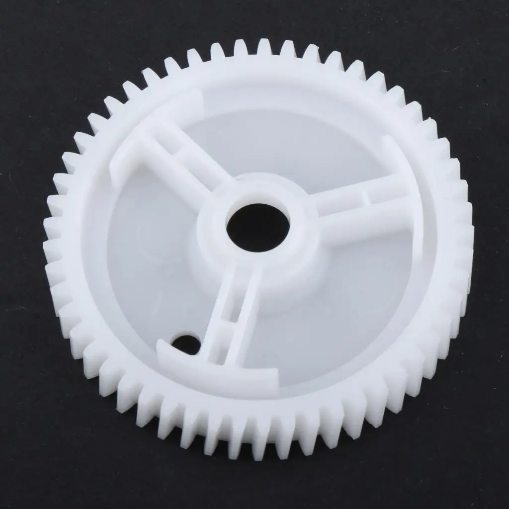 Durable  Plastic  Rear Power Windows Regulator Adjustable Motor Gears for  5 6   , White