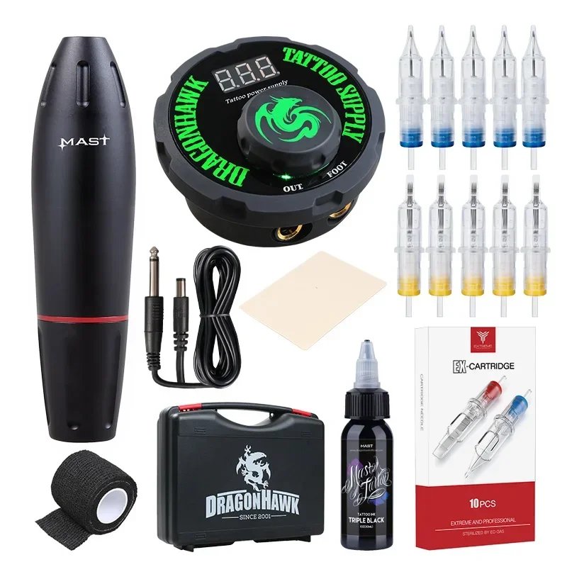 Best of Tattoo Kit Professional Tattoo Rotary Pen Machine Set Permanent Makeup Cartridge Needle Tattoo Body Art Reviews & Tips