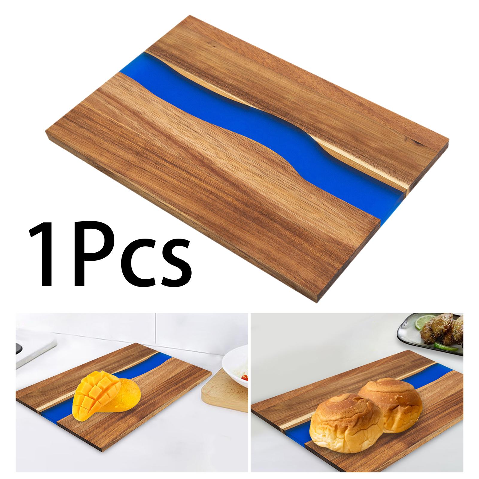 Cheese Board with Resin Portable Heavy Duty Multipurpose Chopping Board Pizza Board for Fruits Tapas Sushi Bread Appetizers