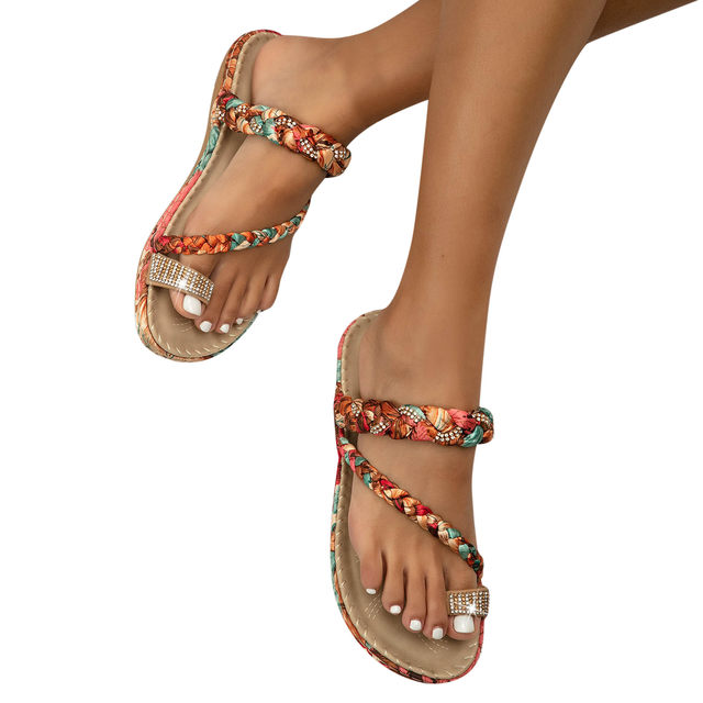 Strapless best sale flip flops