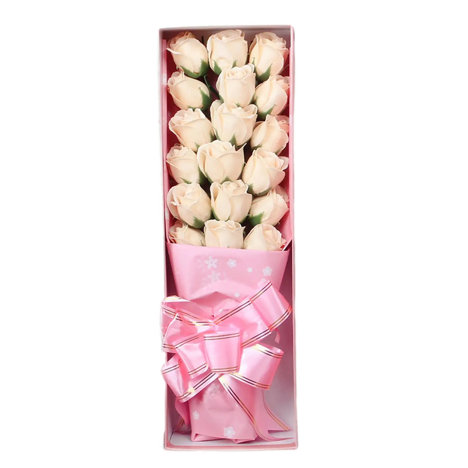 Soap Roses Gift Ideas Ornaments Girls Realistic Women Artificial Flowers for Birthday Wedding Girlfriend Festival Thanksgiving