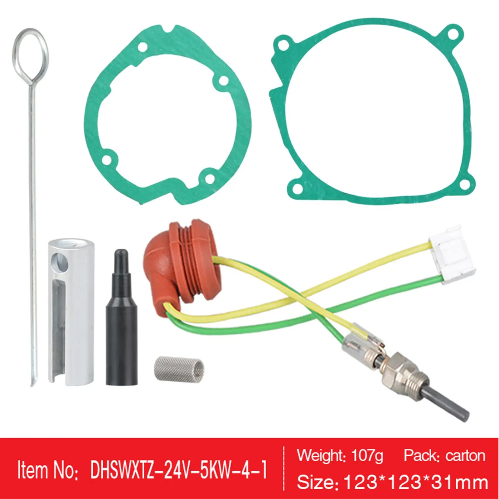 Glow Plug Repair Kit Wrench Direct Replaces for 24V 5kW Parking Heater