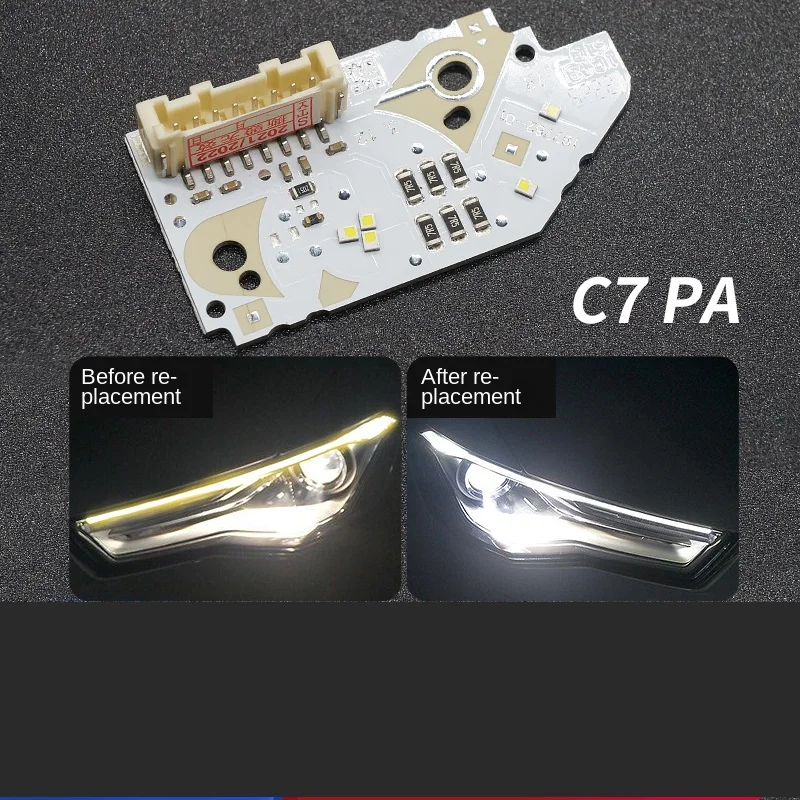 Conexión eléctrica de la fuente de luz DRL