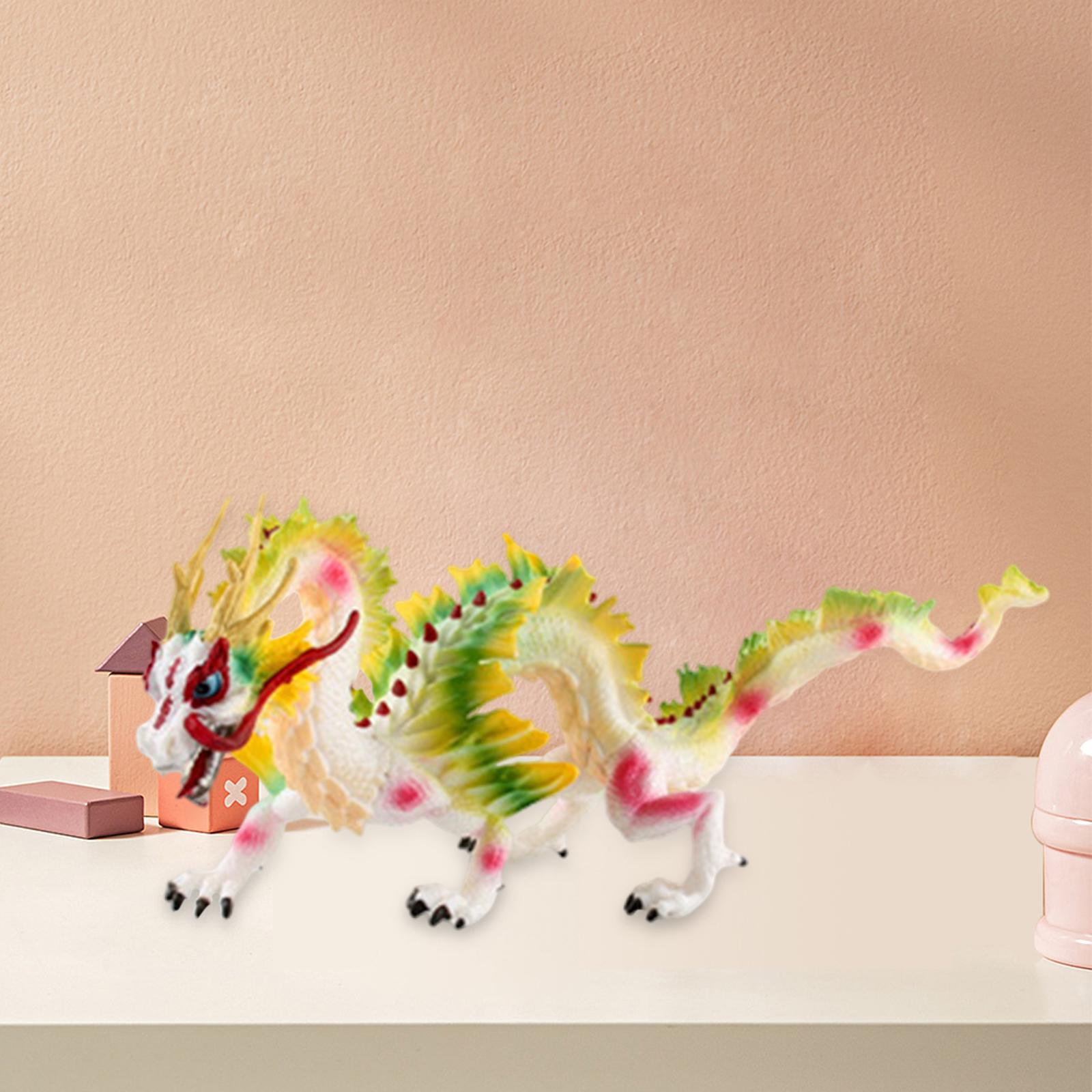 Chinese Dragon Toy Legendary Mythical Creatures Animal Model for Birthday