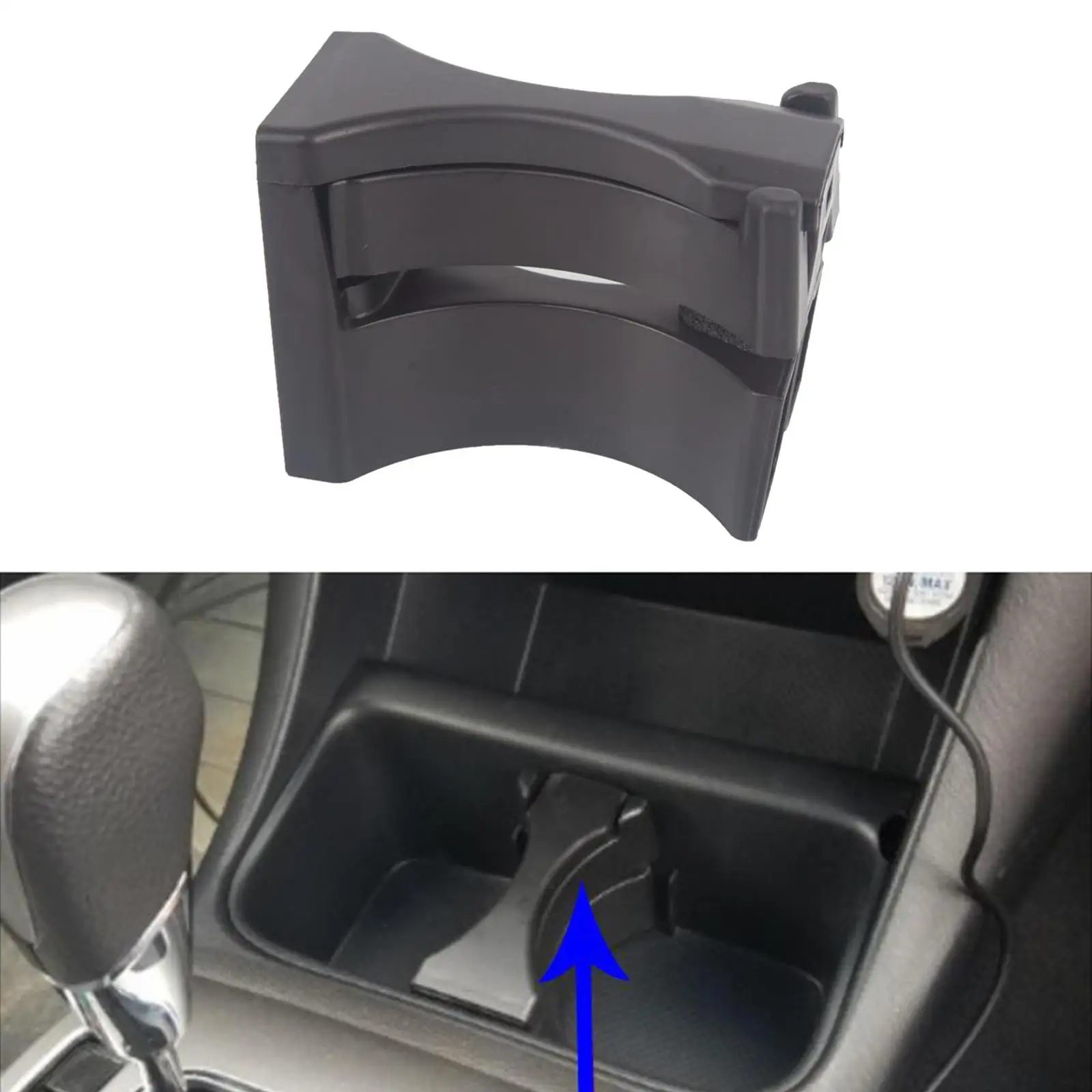 balikha Car Auto Center Console Cup Holder Insert Divider Separator Fits for