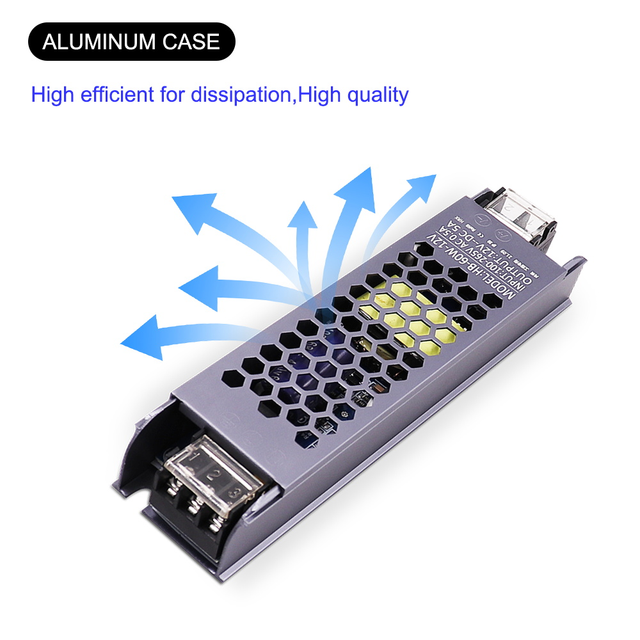 12V 24V LED Power Supply 60W 100W 200W 300W 400W 500W Ultra