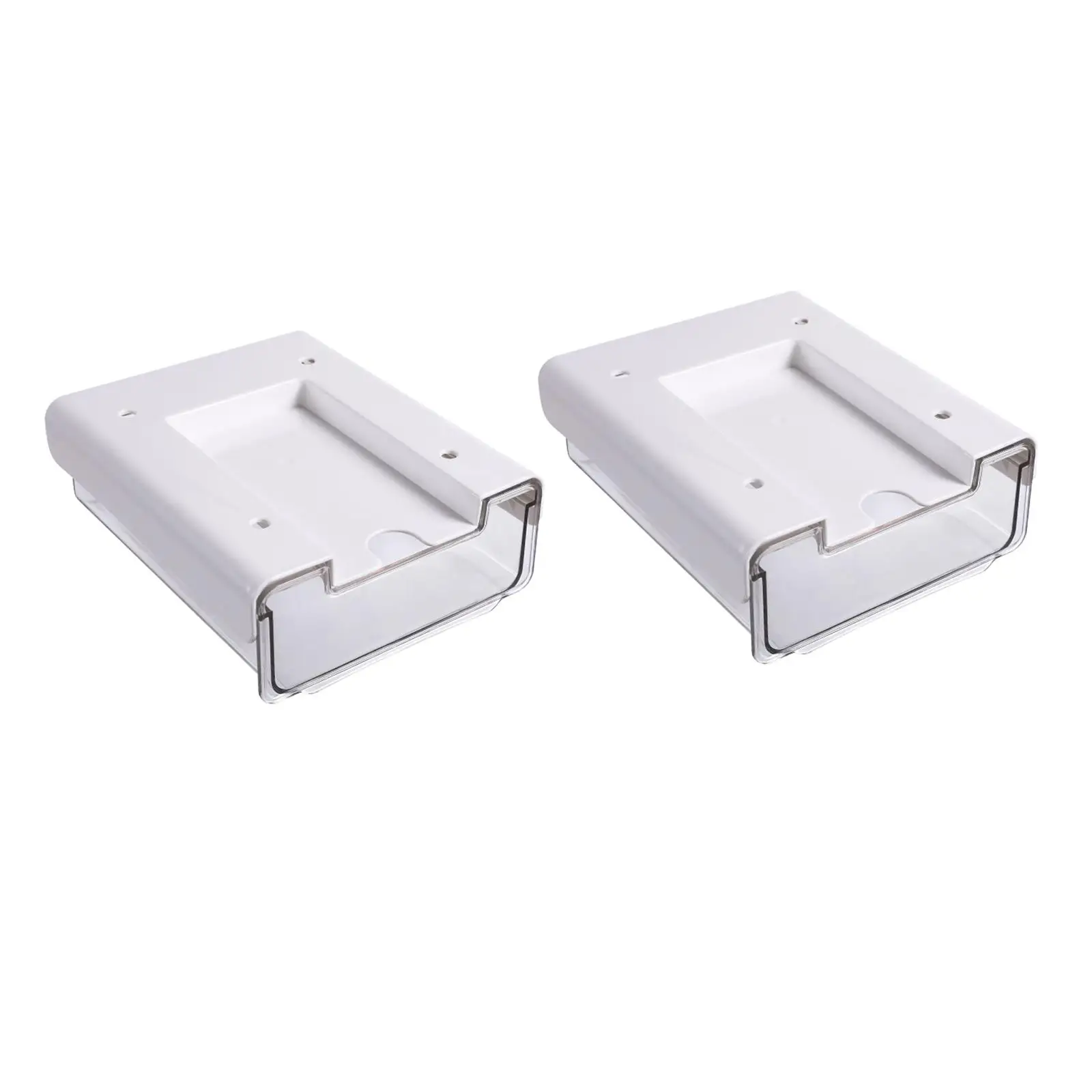 Drawer Type Storage Box Pull Out Storage Container Expandable Drawer Tray Small Self Adhesive for Storage Desktop Bathroom Home