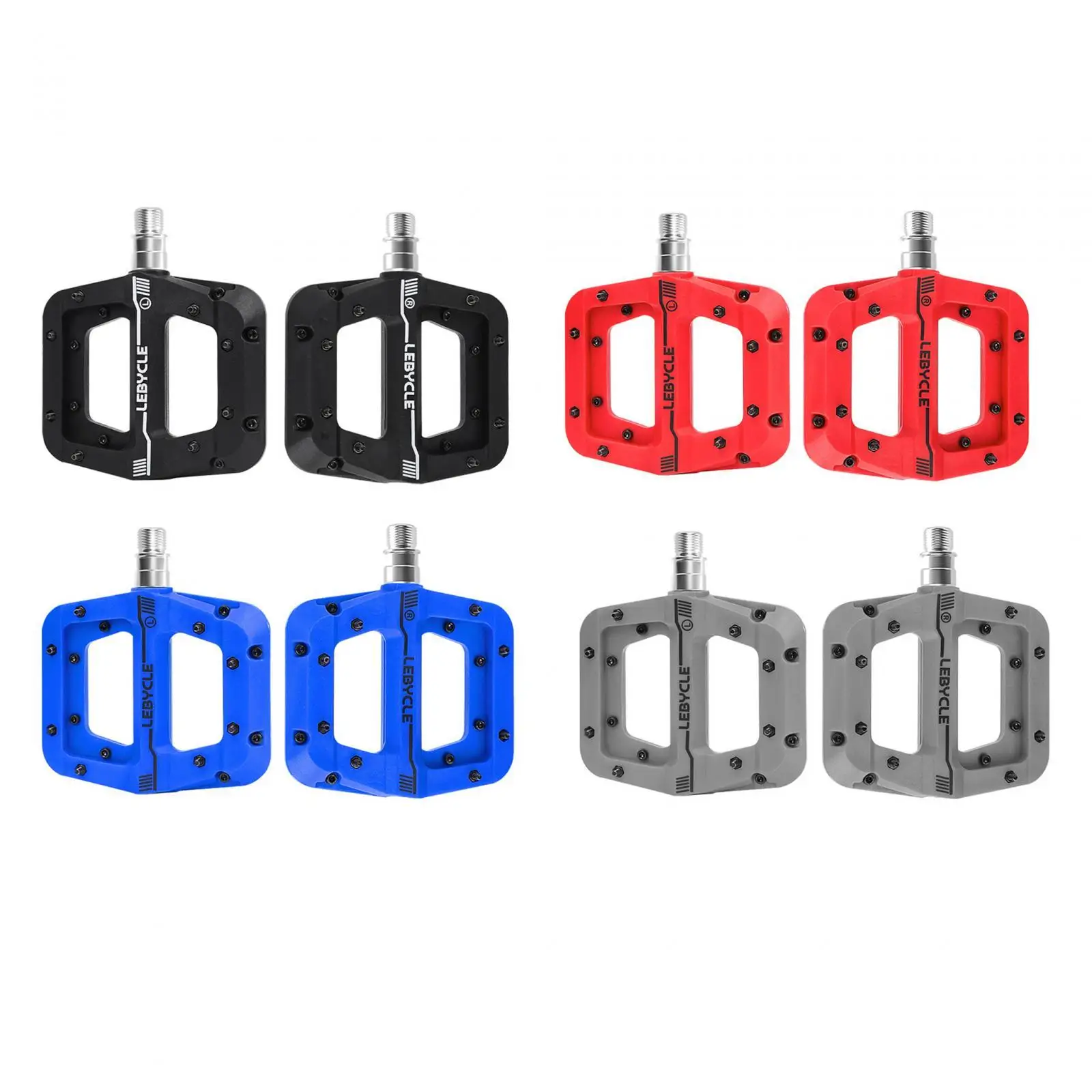 Bike Pedals Bicycle Platform Pedals for City Bikes Road Bikes Mountain Bikes