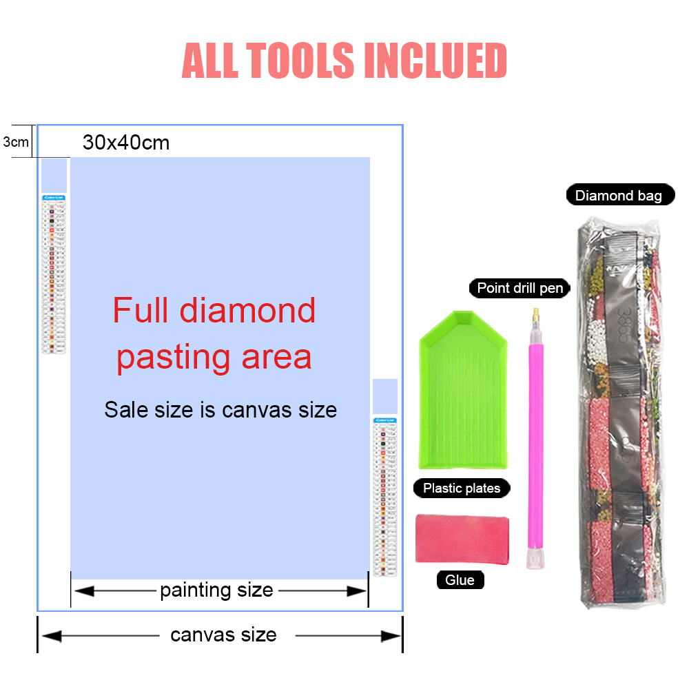 5D Diamant Malerei Weihnachten Diamant Mosaik Set Kinder Hobby Weihnachtsmann Kreuzstich Cartoon Schneemann Bild Dekoration – Detail 11