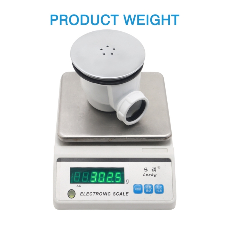 Description Picture 6 of itemShower Bathroom Tray Waste Drain Trap Side Drain High Flow Shower Tray Waste