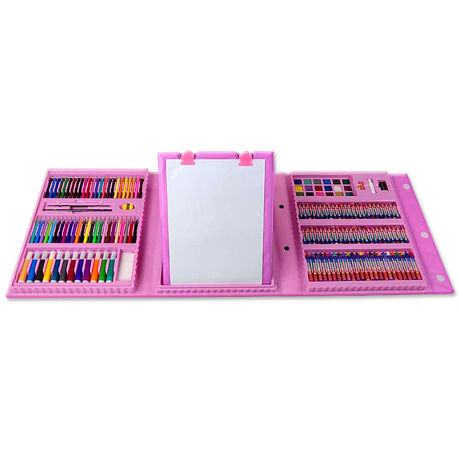 Conjunto de Pintura da Arte com Desenho Crianças Placa Doodle Suprimentos Brinquedos Educativos Presente Aniversário Casa Escola Papelaria 208 Pçs 2 Weddings & Events