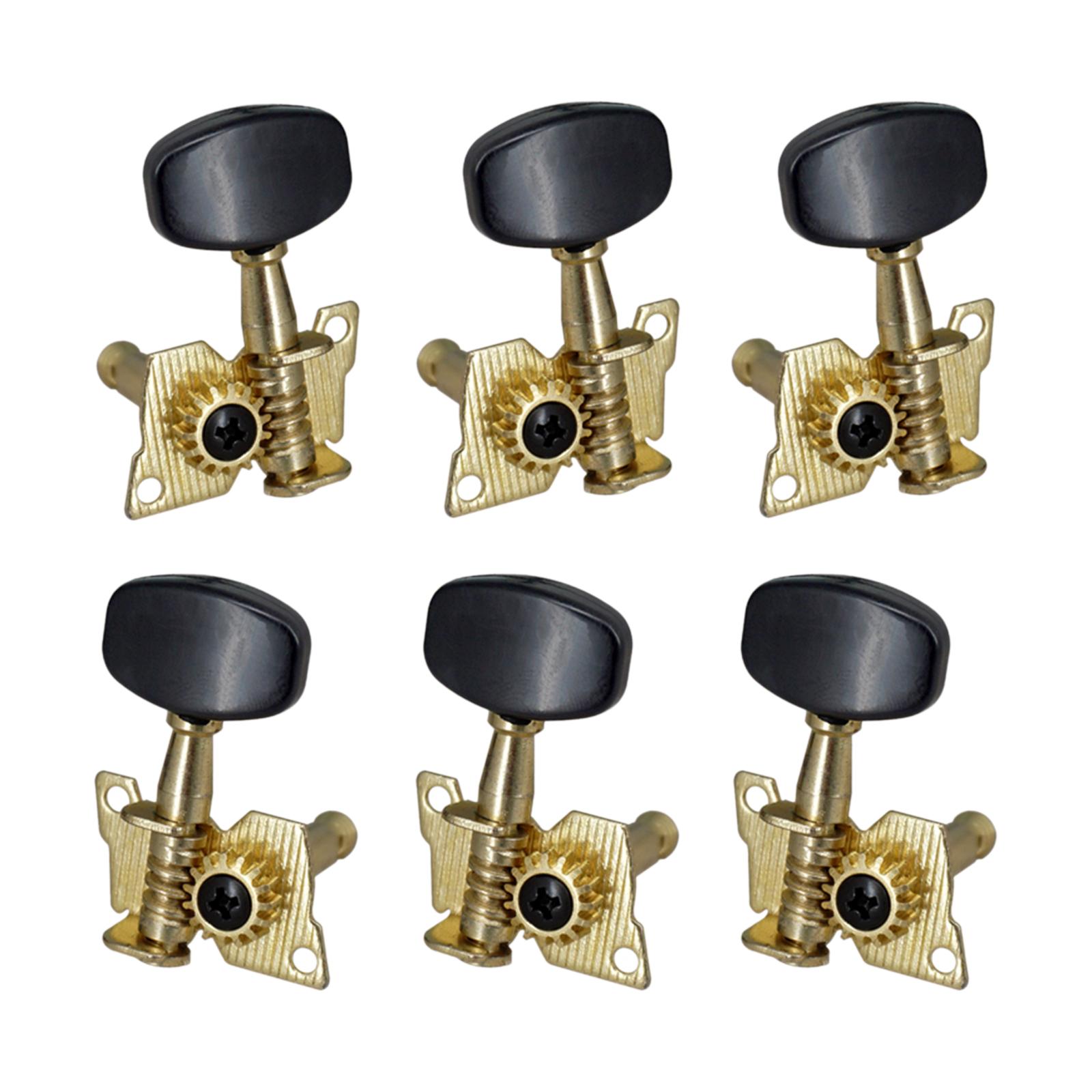 6x 3L3R Guitar Tuner Pegs Right Left Guitar Tuning Pegs for Electric Guitar Musical Instruments Replacement Parts