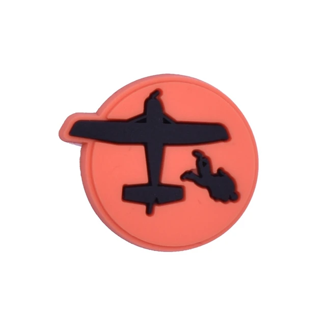 Hot Sale 1pcs PVC Shoe Accessories for Crocs Charms Plane Aircraft Badge  Women Sandals Buckle Kids Pins Men Decoration Jeans - AliExpress