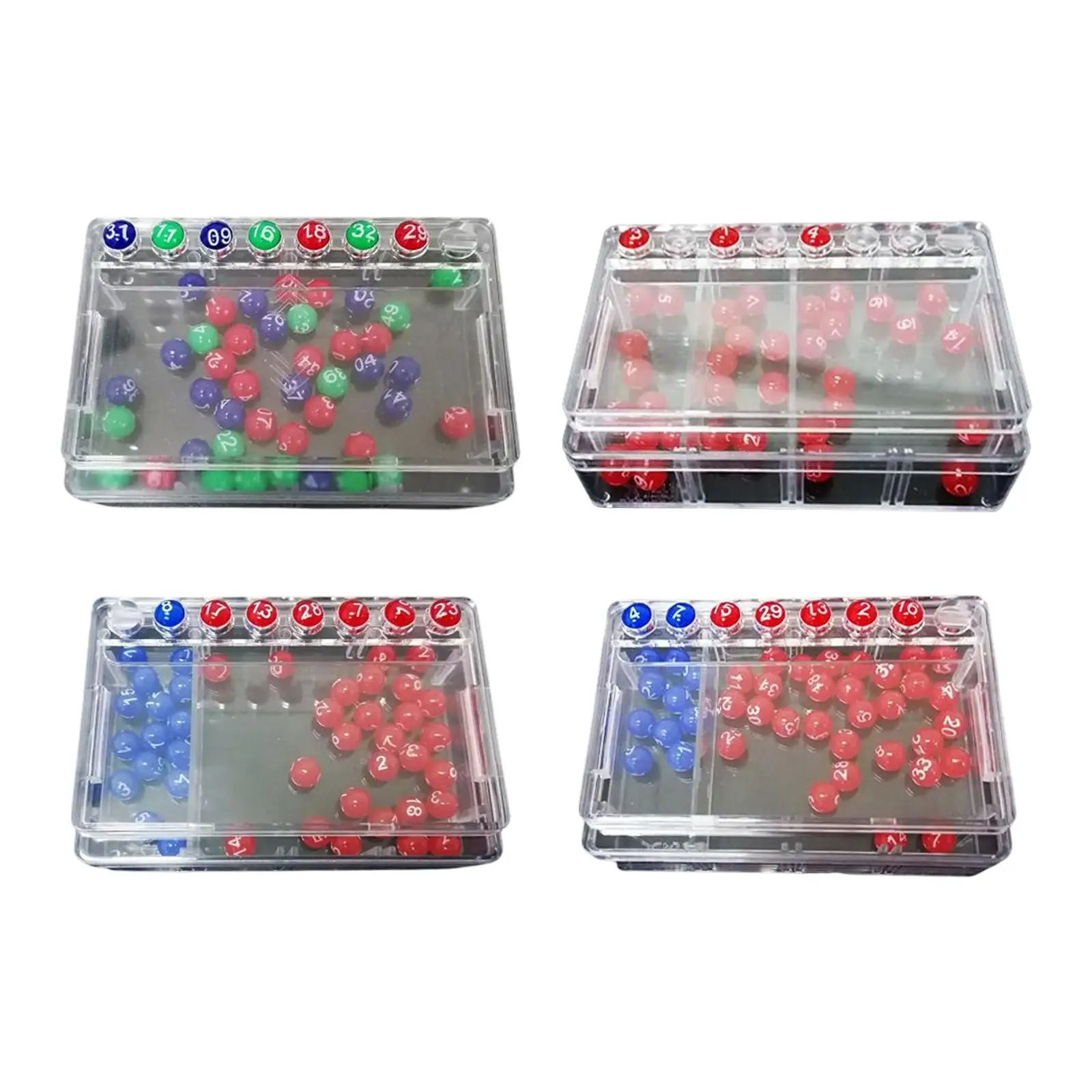 Mini Lottery Machine Number Picking Machine Draw Game 8mm Little Number Balls