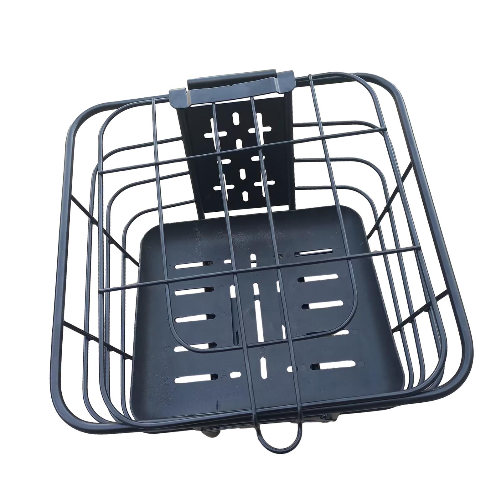 Bike Basket Bike Frame Basket Bicycle Basket with Lid for Electric Bikes Road