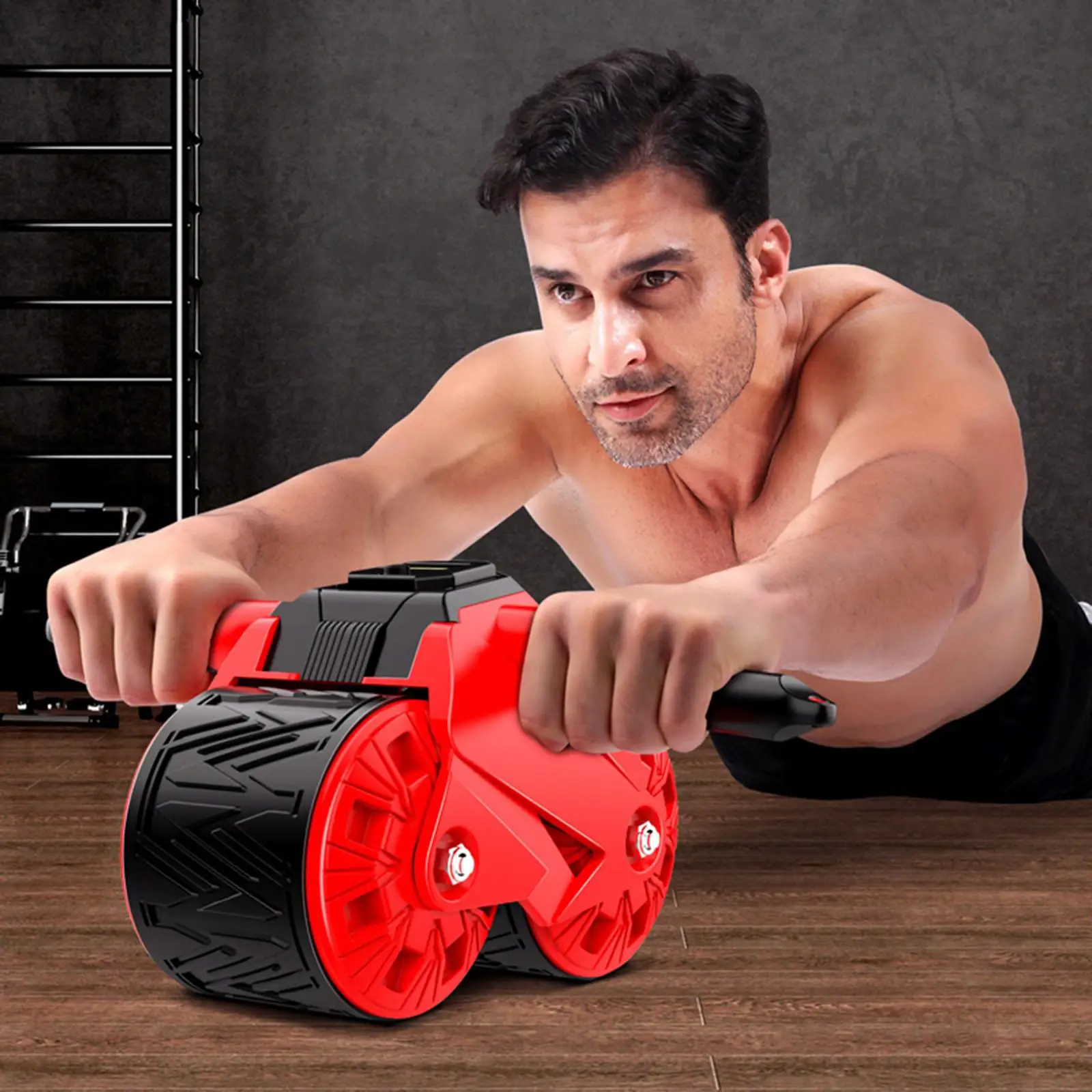 Abdominal Roller Wheel Stable Non Slip Training Roller for Workout Equipment Outdoor Men