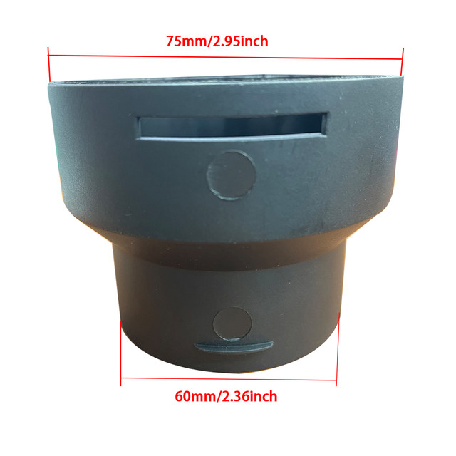 Adattatore Riduttore Webasto Da 90 A 60 Mm - Nero, Pezzo Originale Per Tubature