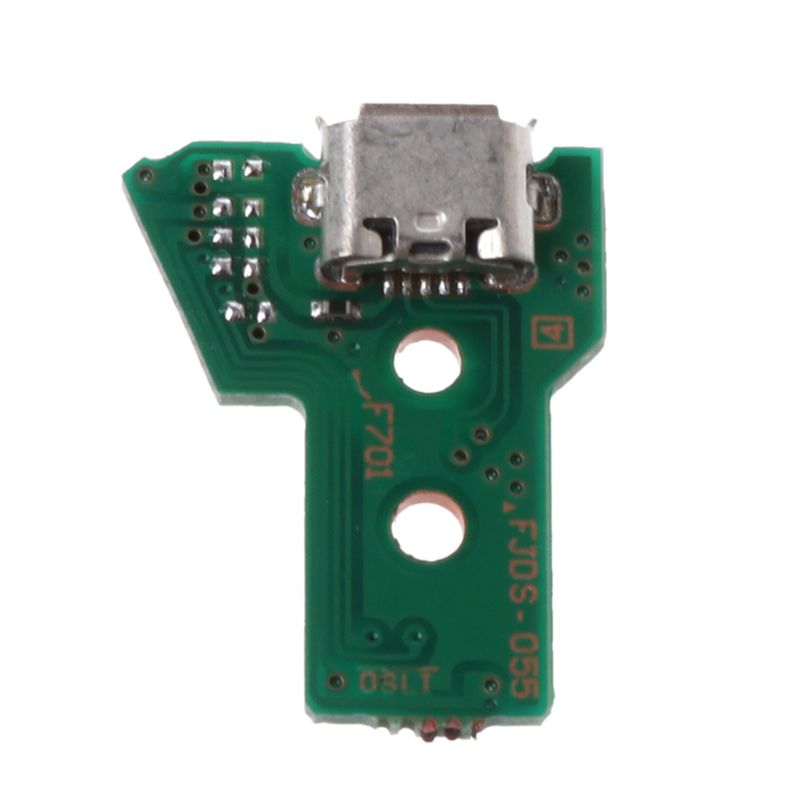JDS-055 USB-Ladeans chluss buchse 12 Pin Flex band kabel mit Board & Schrauben dreher für Dualshock 4 Controller – Detail 7